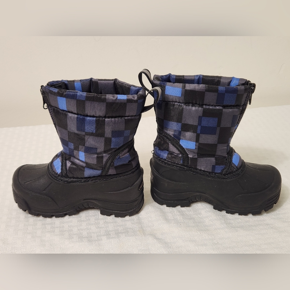 Northside Kid's Black Winter Boots Size 7. #Z14 - Picture 4 of 11